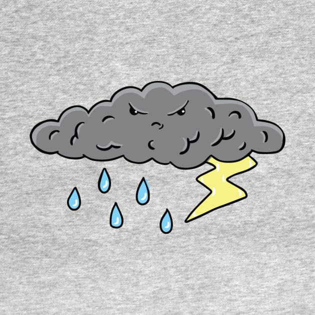 Cute Storm Cloud by Shelby_Rae_Designs